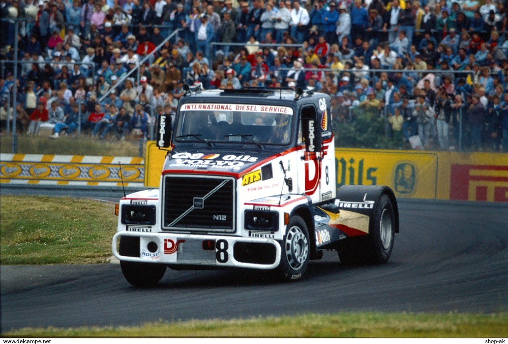 Dia0284/ 12 x DIA Foto LKW Truck Grand-Prix Nürburgring 1989