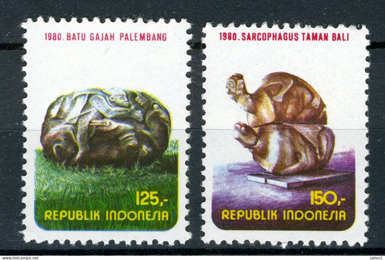 INDONESIE: ZB 996/997 MNH 1980 Megalitische Cultuur - Indonesia