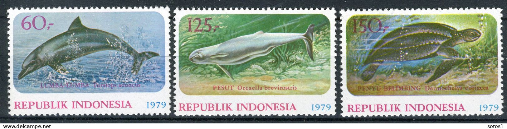 INDONESIE: ZB 972/974 MNH 1979 Beschermde Dieren -2 - Indonesia
