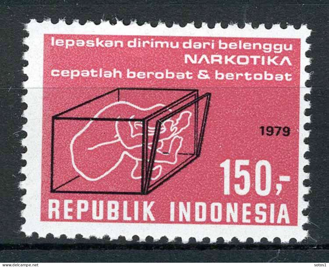 INDONESIE: ZB 971 MNH 1979 Bestrijding Druggebruik -2 - Indonesia