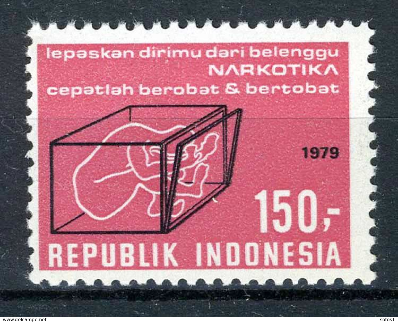 INDONESIE: ZB 971 MNH 1979 Bestrijding Druggebruik - Indonesia