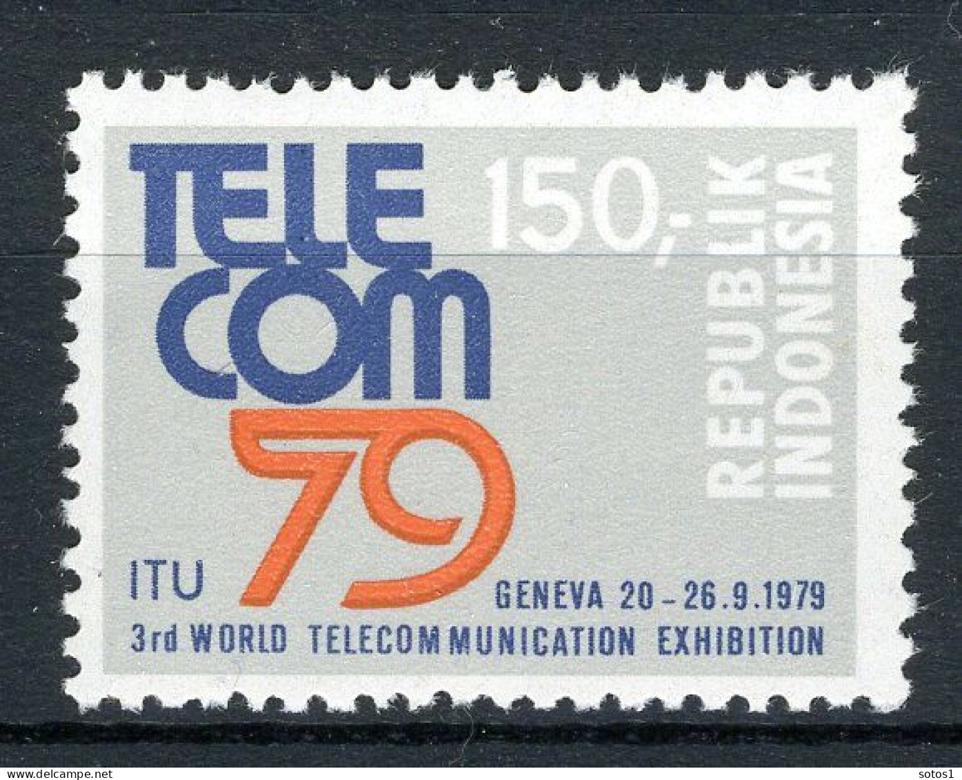 INDONESIE: ZB 970 MNH 1979  Int. Tentoonstelling Telecommunicatie Genève -1 - Indonesia