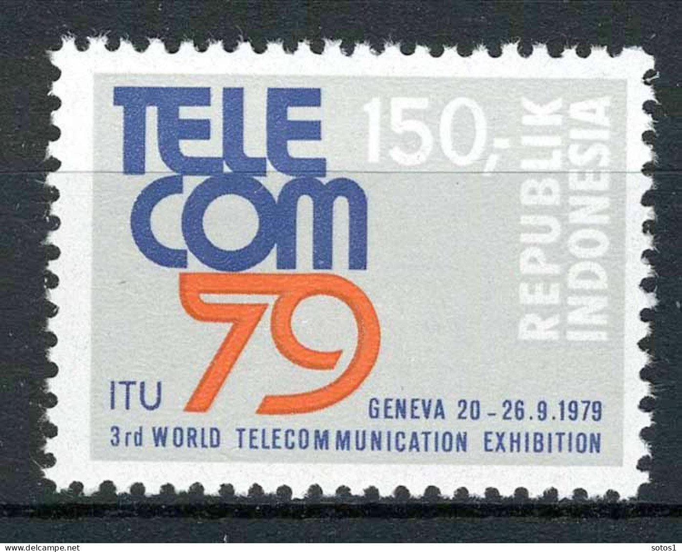 INDONESIE: ZB 970 MNH 1979  Int. Tentoonstelling Telecommunicatie Genève - Indonesien