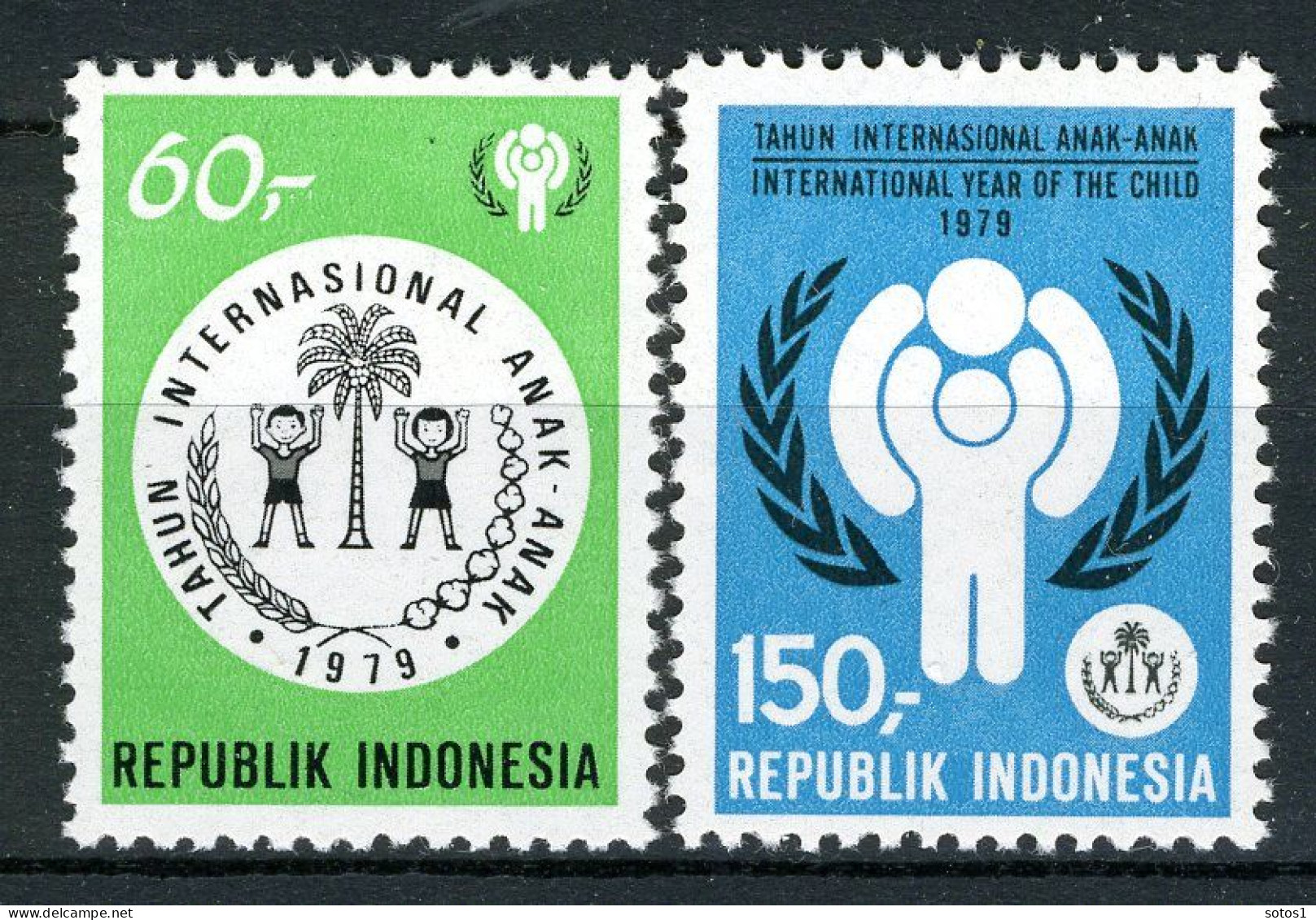 INDONESIE: ZB 968/969 MNH 1979 Internationaal Jaar Van Het Kind -5 - Indonesien