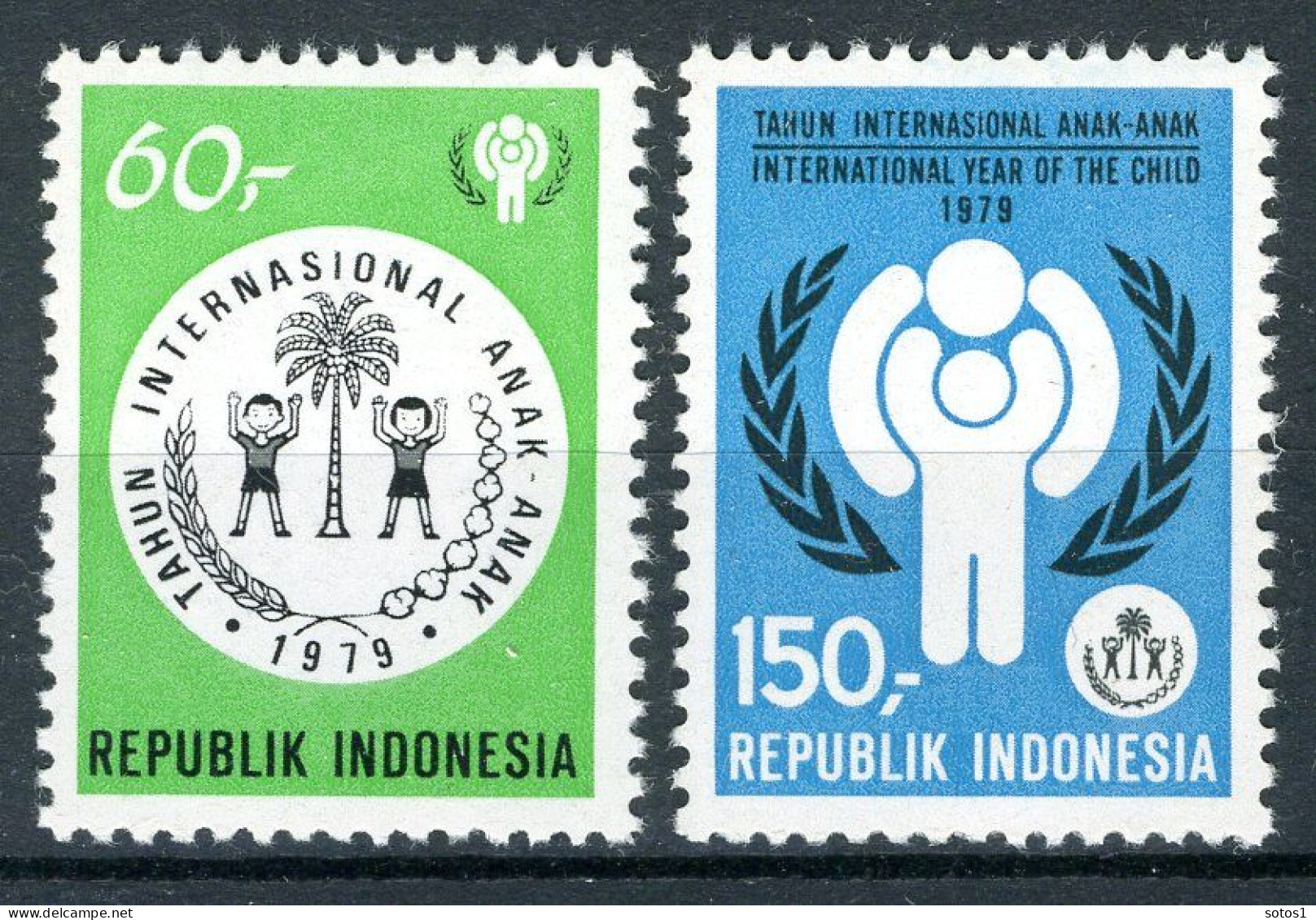 INDONESIE: ZB 968/969 MNH 1979 Internationaal Jaar Van Het Kind - Indonésie