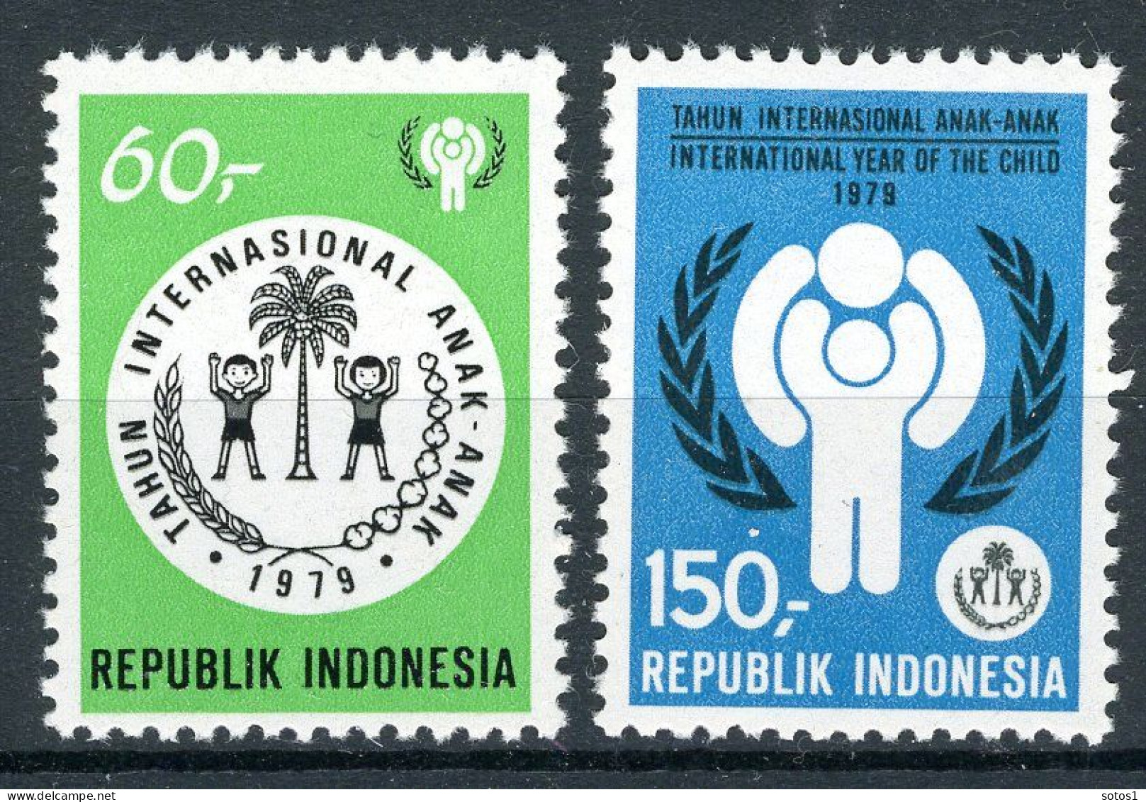 INDONESIE: ZB 968/969 MNH 1979 Internationaal Jaar Van Het Kind -1 - Indonesien
