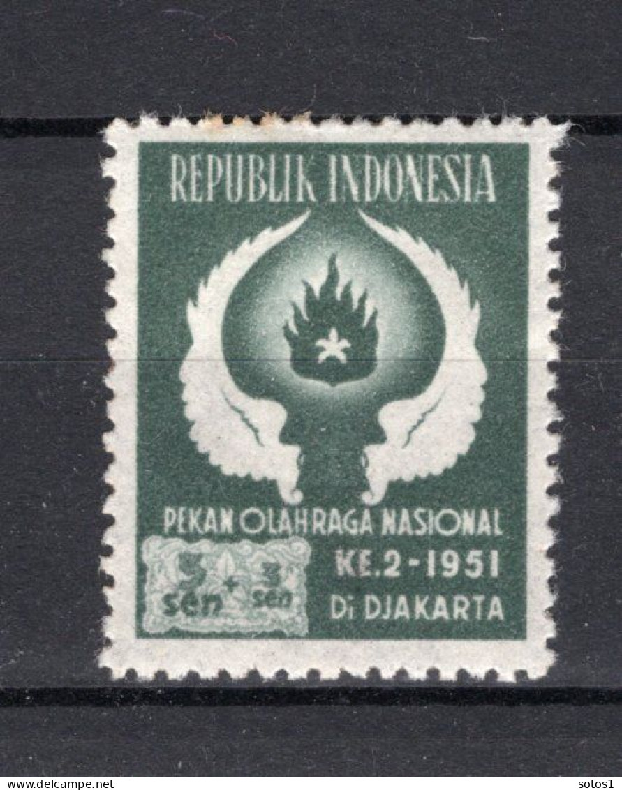 INDONESIE: ZB 96 MNH 1951 2e Nationale Sportweek Jakarta -1 - Indonésie