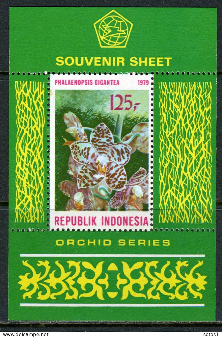 INDONESIE: ZB 951 MNH Blok 35 1979 Indonesische Orchideën -1 - Indonesia