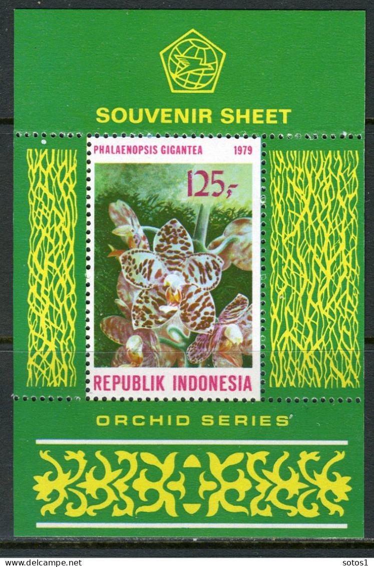 INDONESIE: ZB 951 MNH Blok 35 1979 Indonesische Orchideën - Indonesia