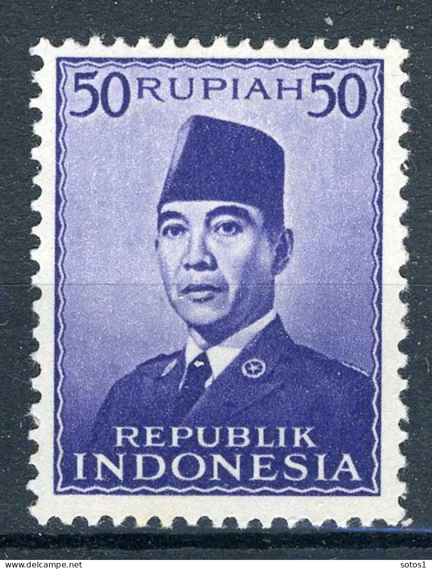 INDONESIE: ZB 95 MNH 1951 President Soekarno -4 - Indonésie