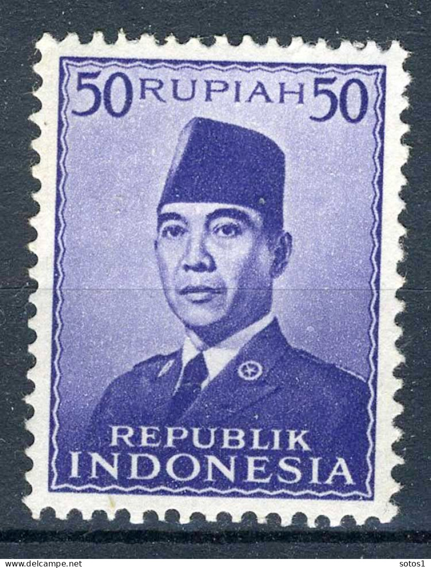 INDONESIE: ZB 95 MNH 1951 President Soekarno -16 - Indonesia