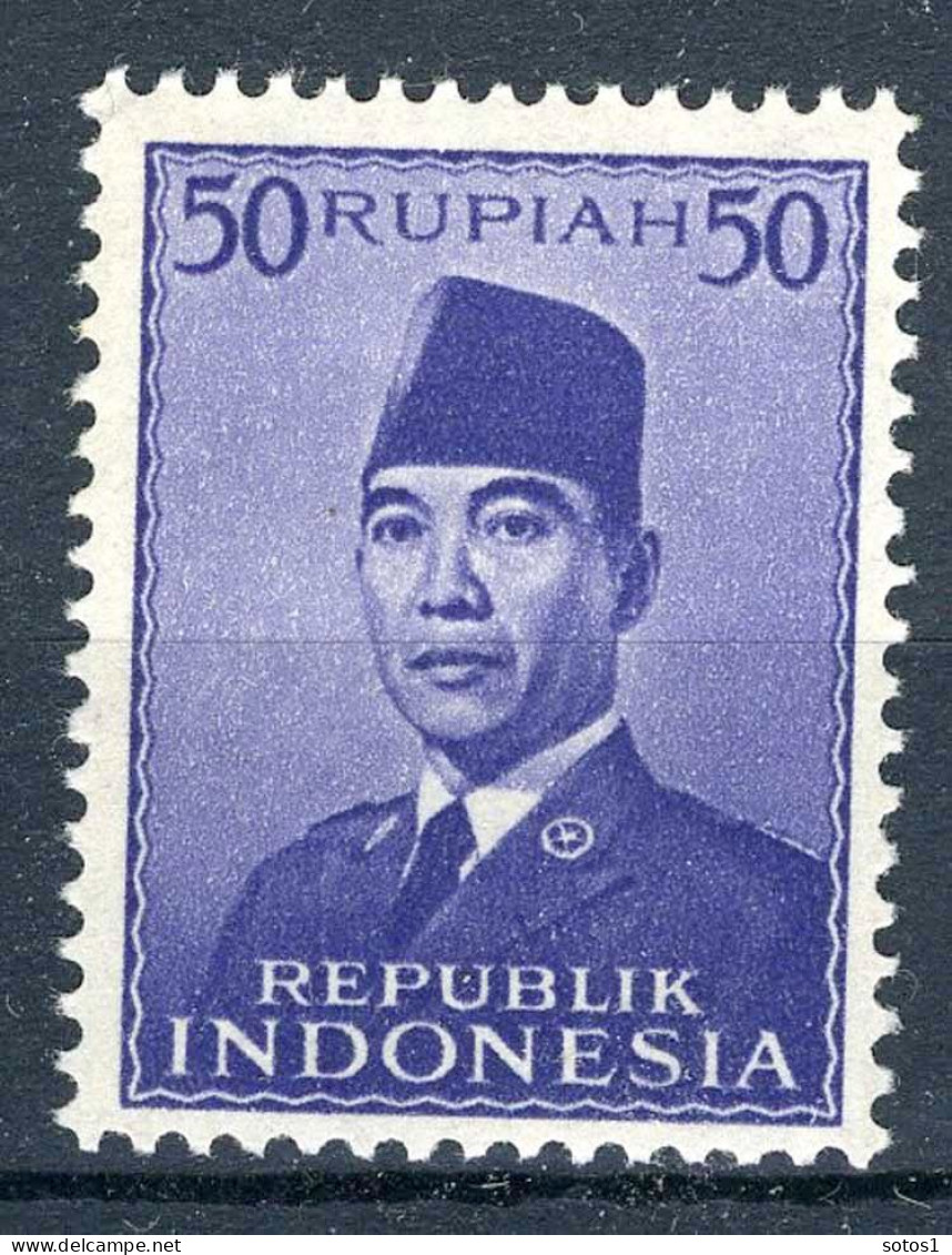 INDONESIE: ZB 95 MNH 1951 President Soekarno -17 - Indonesia