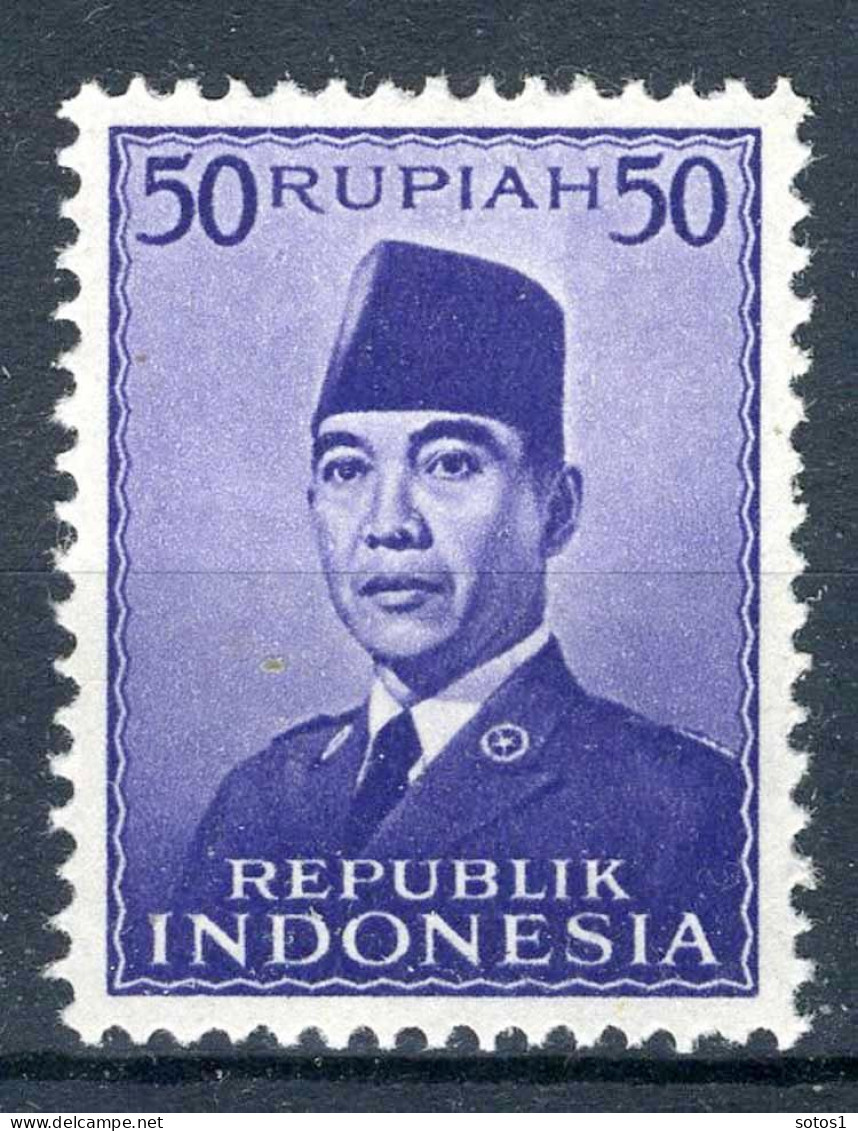 INDONESIE: ZB 95 MNH 1951 President Soekarno -14 - Indonesien