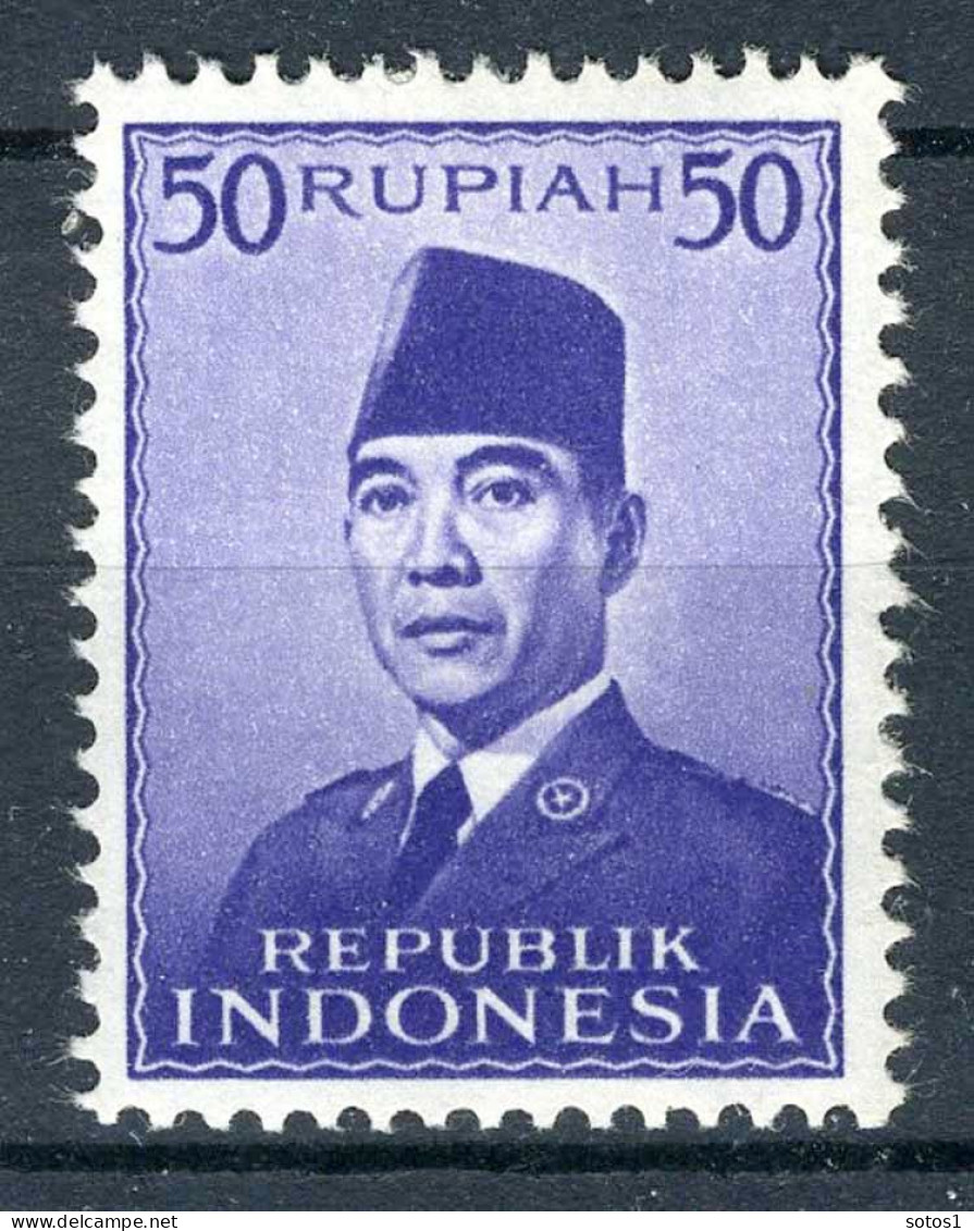 INDONESIE: ZB 95 MH 1951 President Soekarno -1 - Indonesia