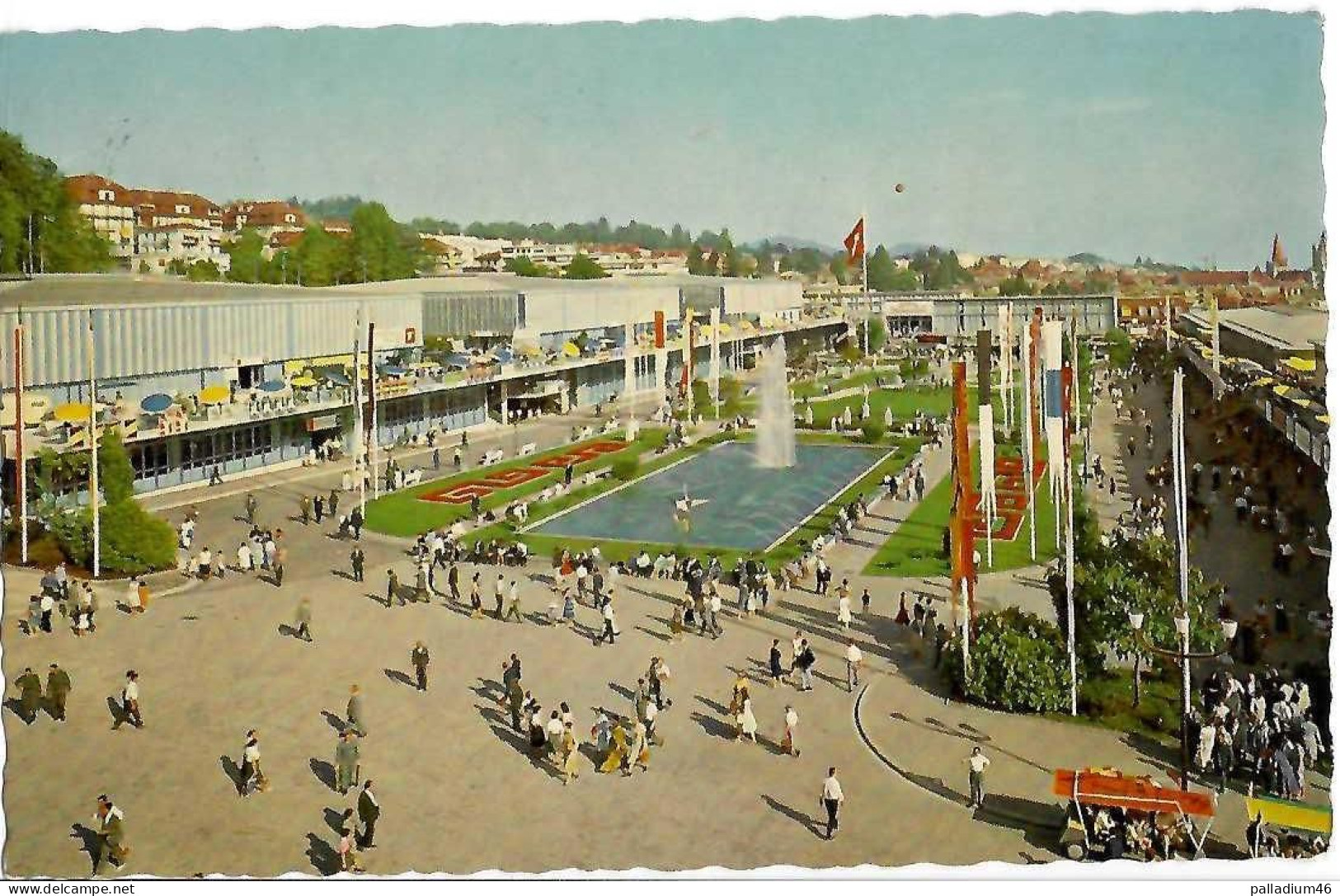 VD LAUSANNE - Le Palais De Beaulieu Comptoir Suisse No 47 -15.08.1965 - Lausanne