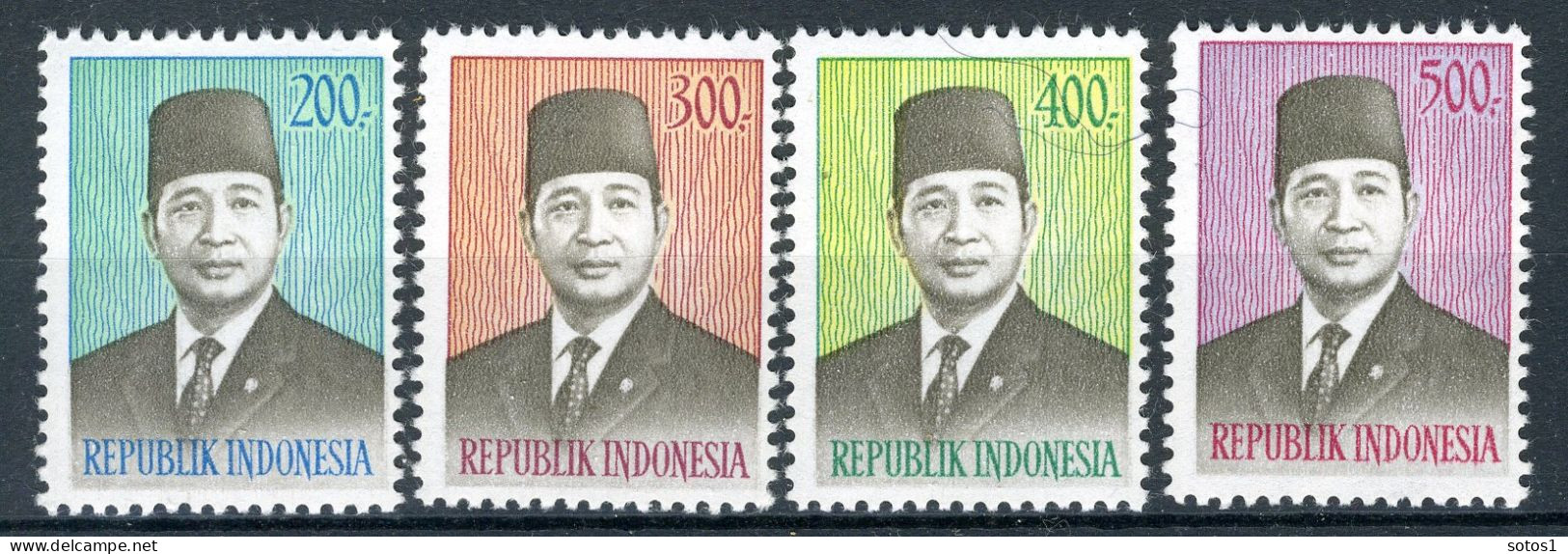 INDONESIE: ZB 855/858 MNH 1976 President Soeharto -5 - Indonesia