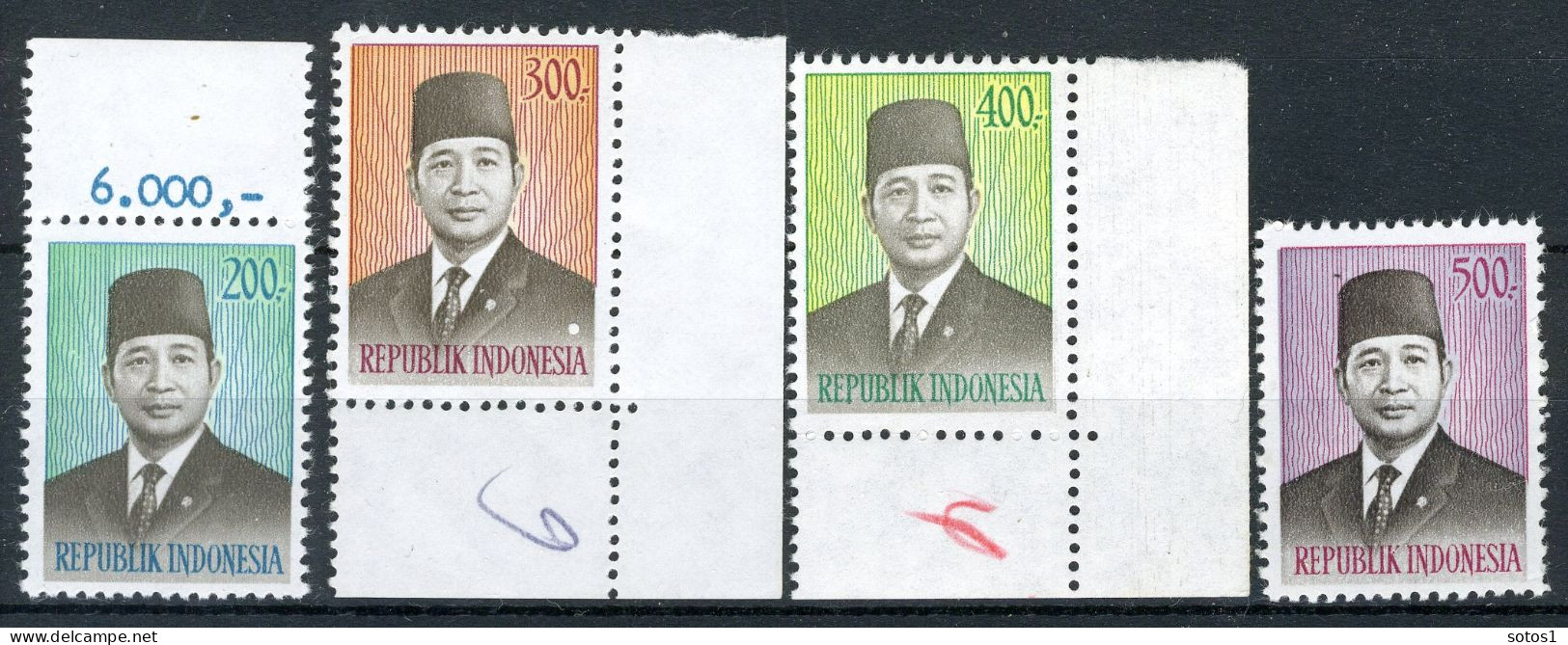 INDONESIE: ZB 855/858 MNH 1976 President Soeharto -3 - Indonesia