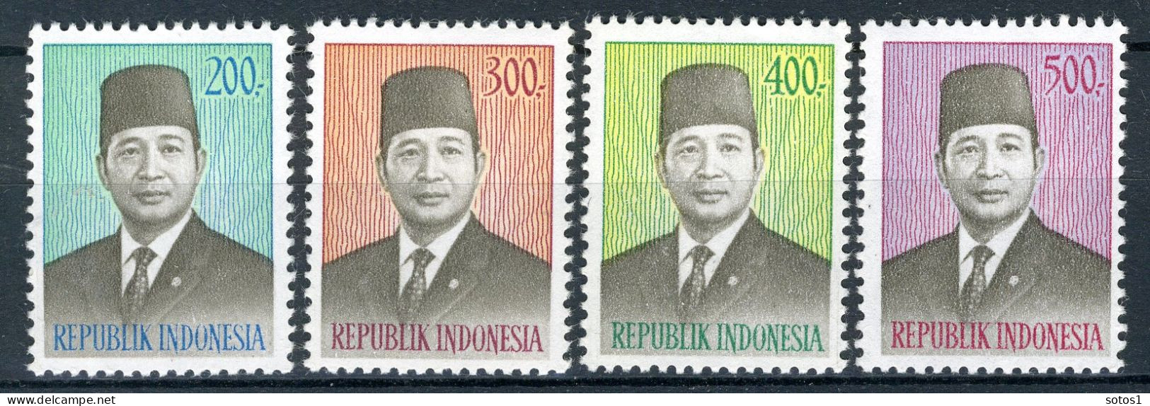 INDONESIE: ZB 855/858 MNH 1976 President Soeharto -4 - Indonésie