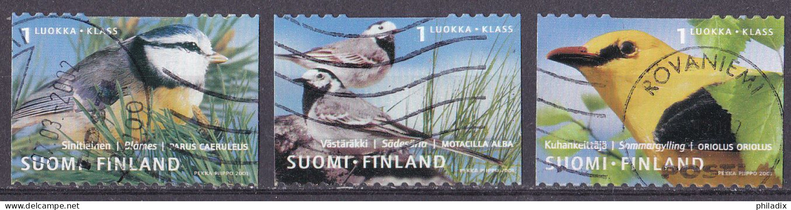 Finnland Satz Von 2001 O/used (A5-17) - Used Stamps