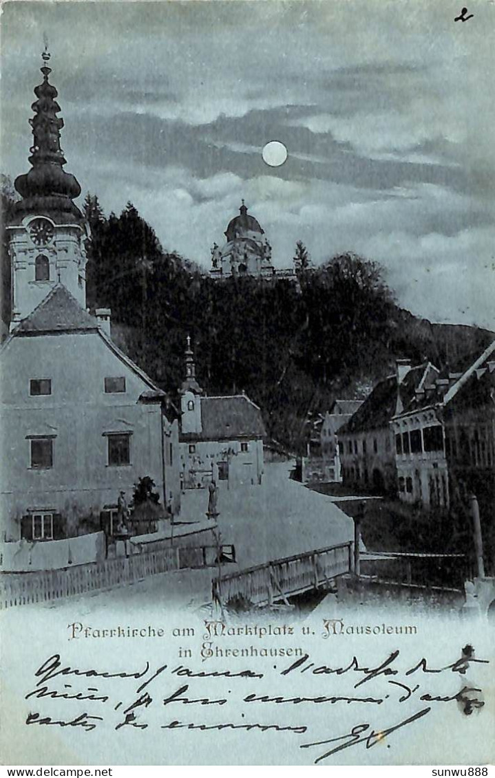 Ehrenhausen - Pfaffkirche Am Marktplatz U. Mausoleum (1898) - Ehrenhausen