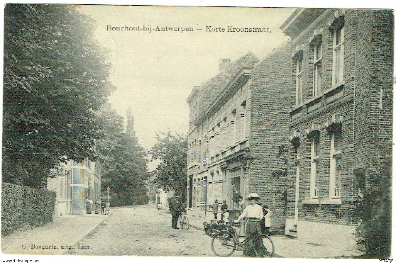 Bouchout-bij-Antwerpen , Korte Kroonstraat - Boechout