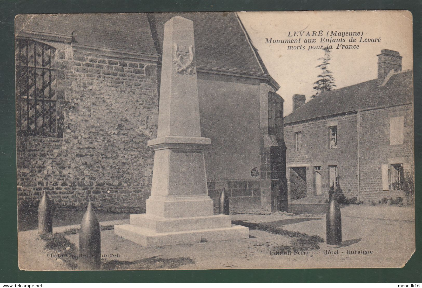 CP - 53 - Levaré - Monument Aux Morts Pour La France - Other & Unclassified