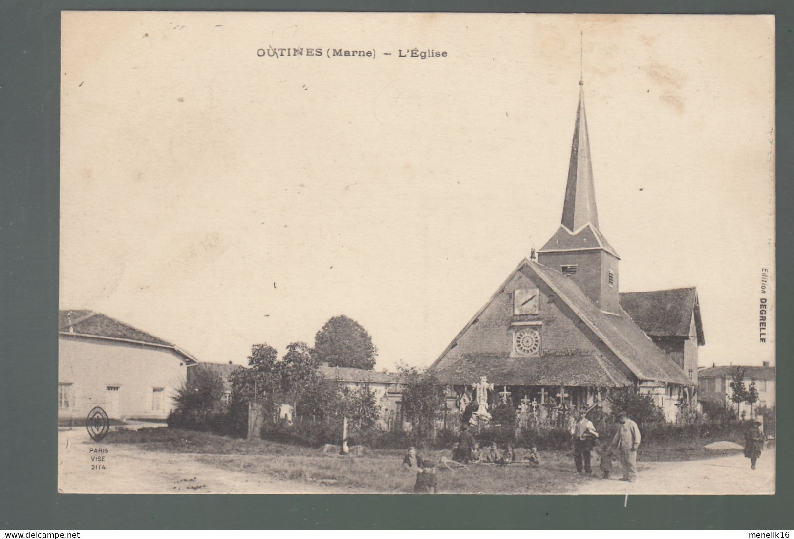 CP - 51 - Outines - Eglise - Other & Unclassified