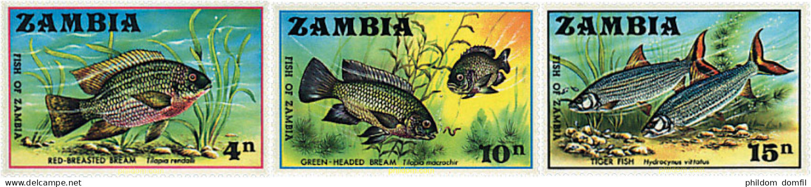 34237 MNH ZAMBIA 1971 NAVIDAD - Zambia (1965-...)
