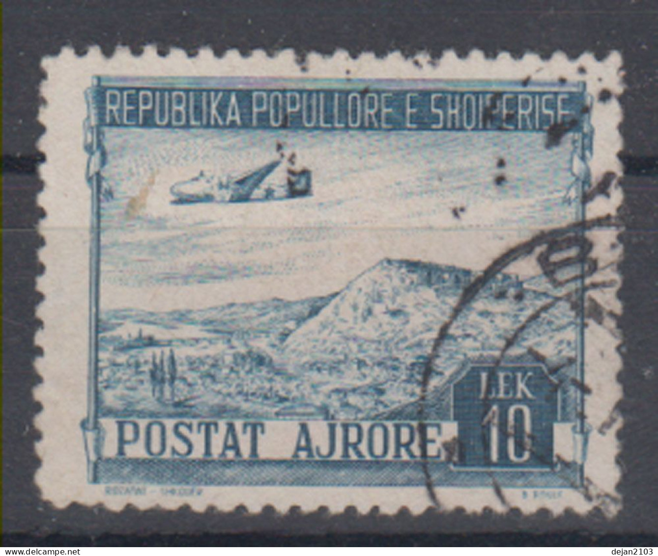 Albania Airplane 1950 USED - Albanie