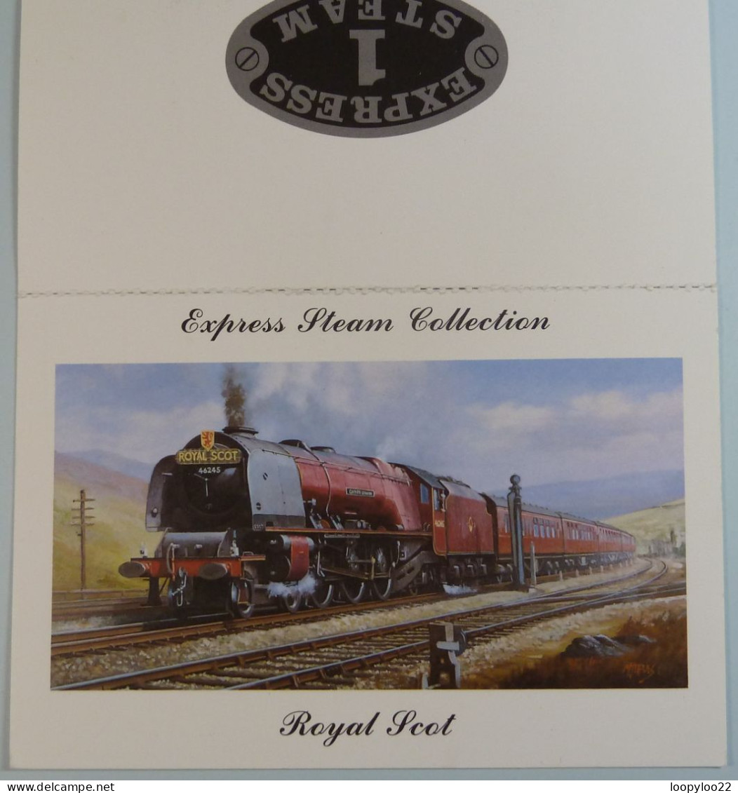 UK - BT - L&G - Train - The Royal Scot - 429G - BTG277 - Ltd Edition - Postcard - Mint In Folder - BT Edición General