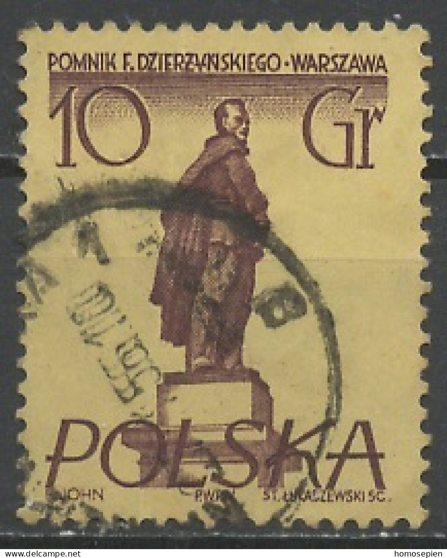 Pologne - Poland - Polen 1955 Y&T N°803 - Michel N°908 (o) - 10g  F Dzierzynski - Oblitérés