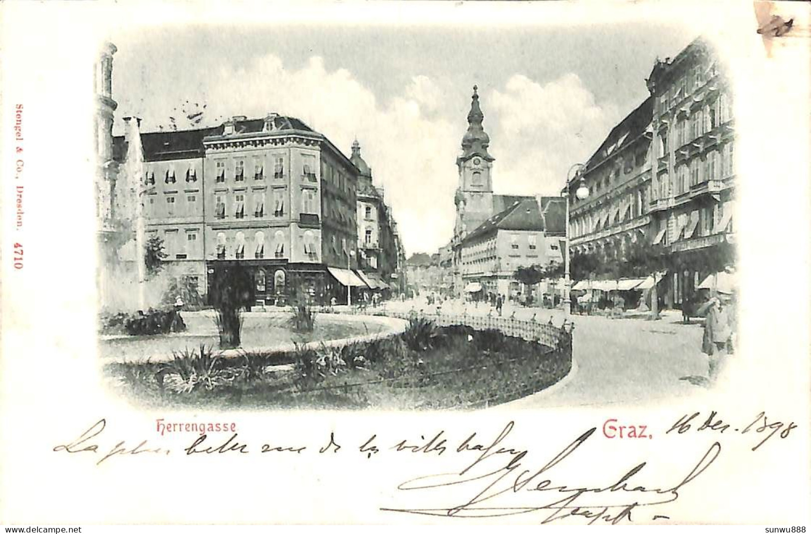 Graz - Herrengasse 1898 (Stengel & Co) - Graz