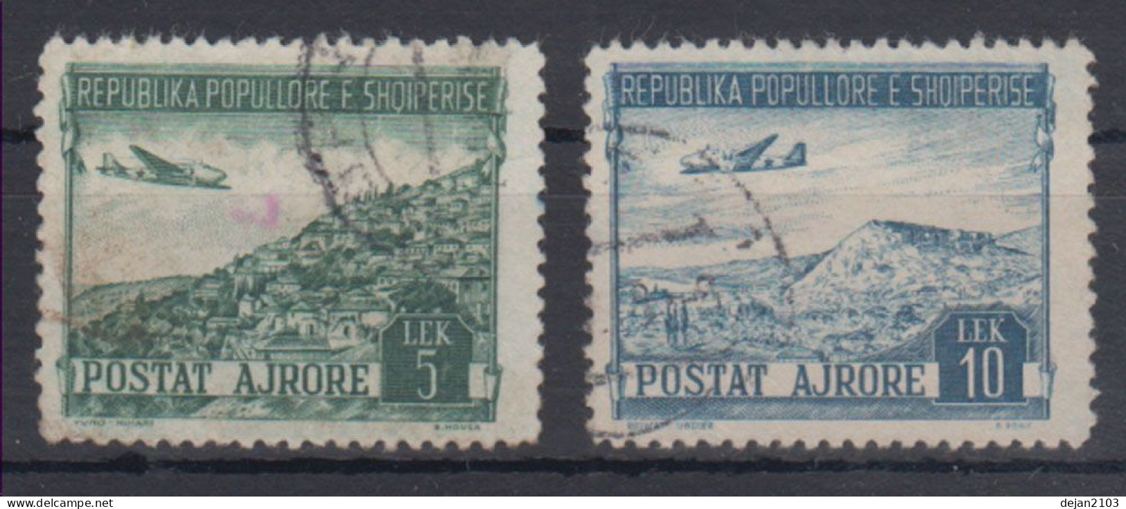 Albania Airplanes 1950 USED - Albanie