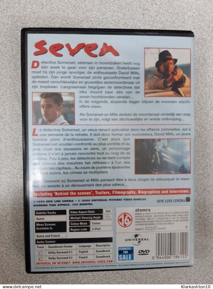 DVD Film - Seven - Autres & Non Classés