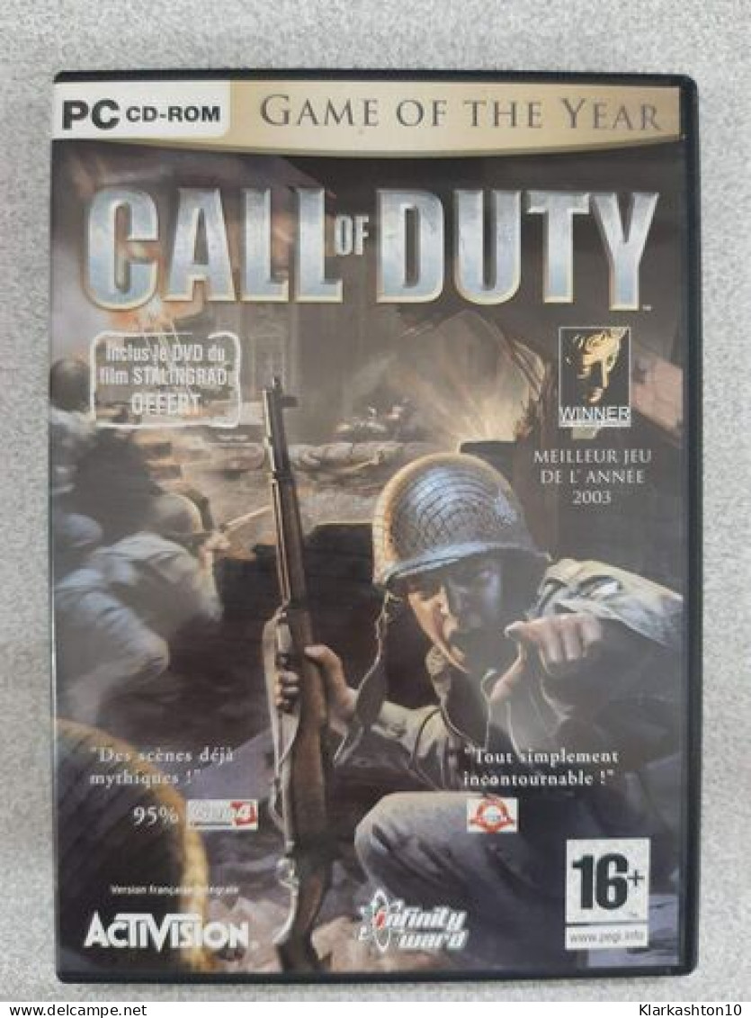 Call Of Duty (pc Cd Room) - Other & Unclassified