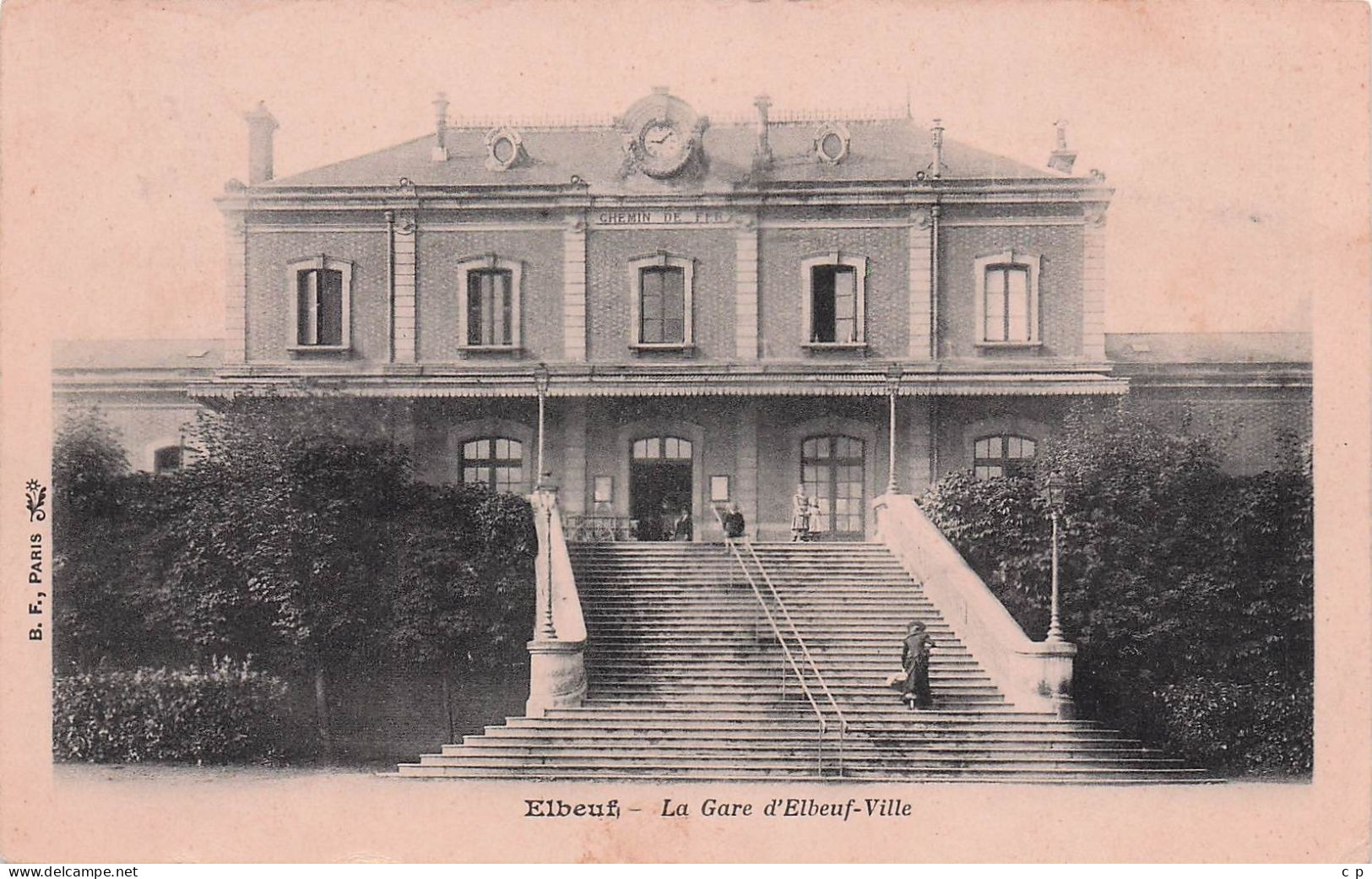 Elbeuf - La Gare -   CPA °J - Elbeuf