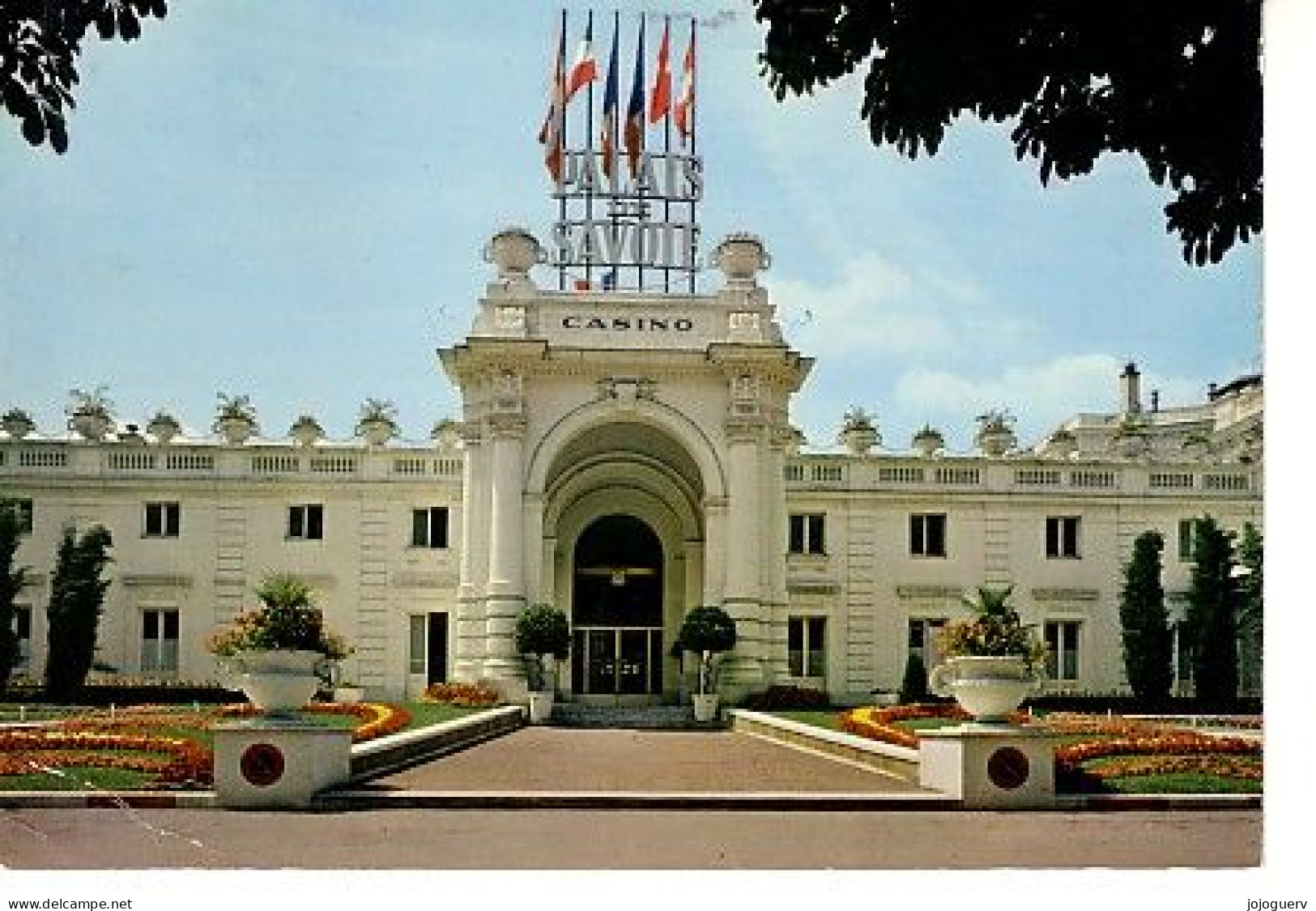 Aix Les Bains Le Palais De Savoie Casino , Timbrée En 1981 - Aix Les Bains