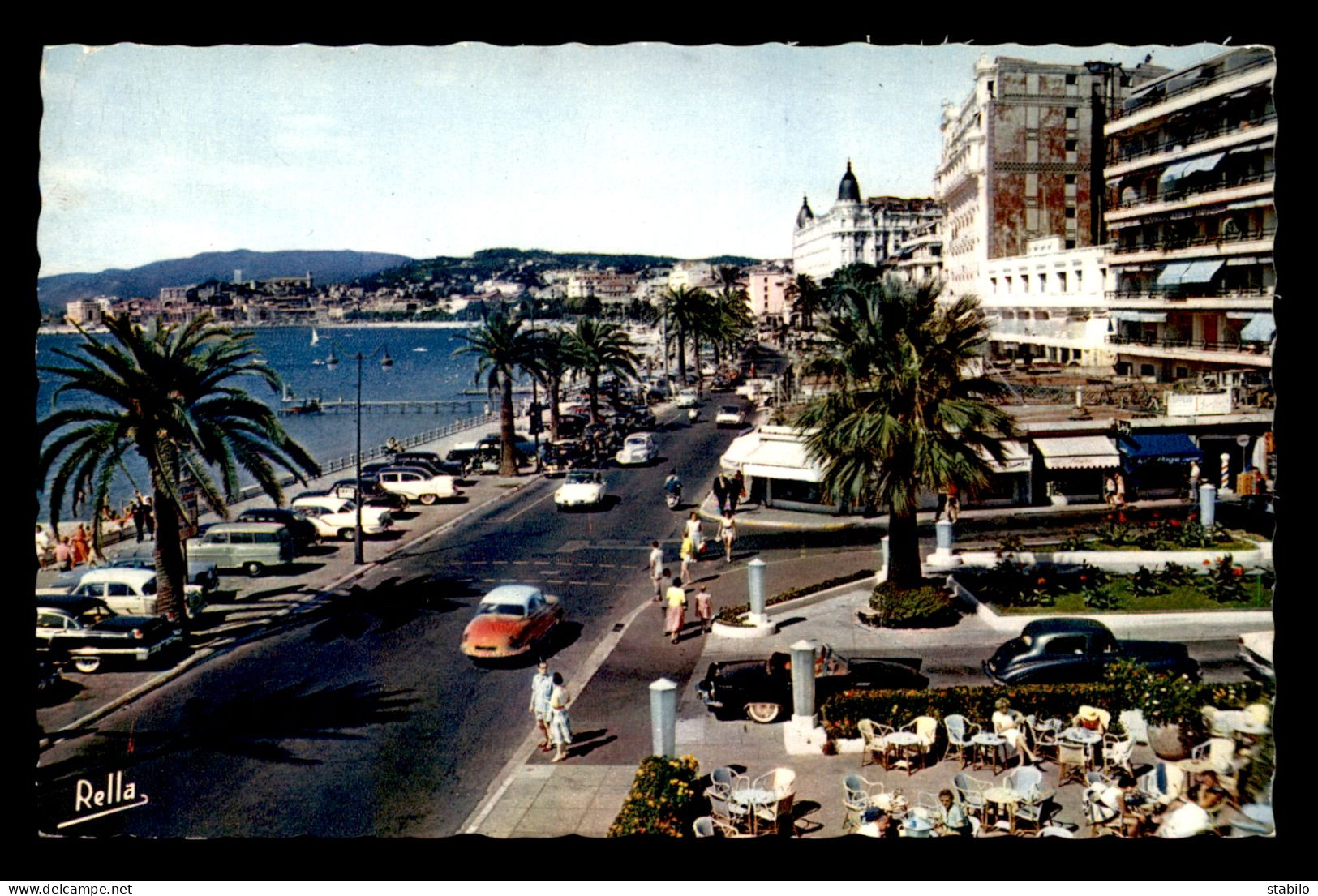 AUTOMOBILES - PANHARD - CANNES, BOULEVARD DE LA CROISETTE - Passenger Cars