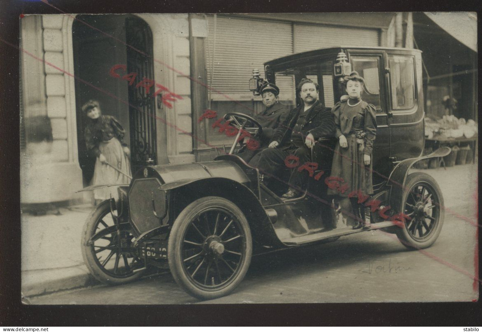 AUTOMOBILES - ANCIENNE - CARTE PHOTO ORIGINALE - Passenger Cars