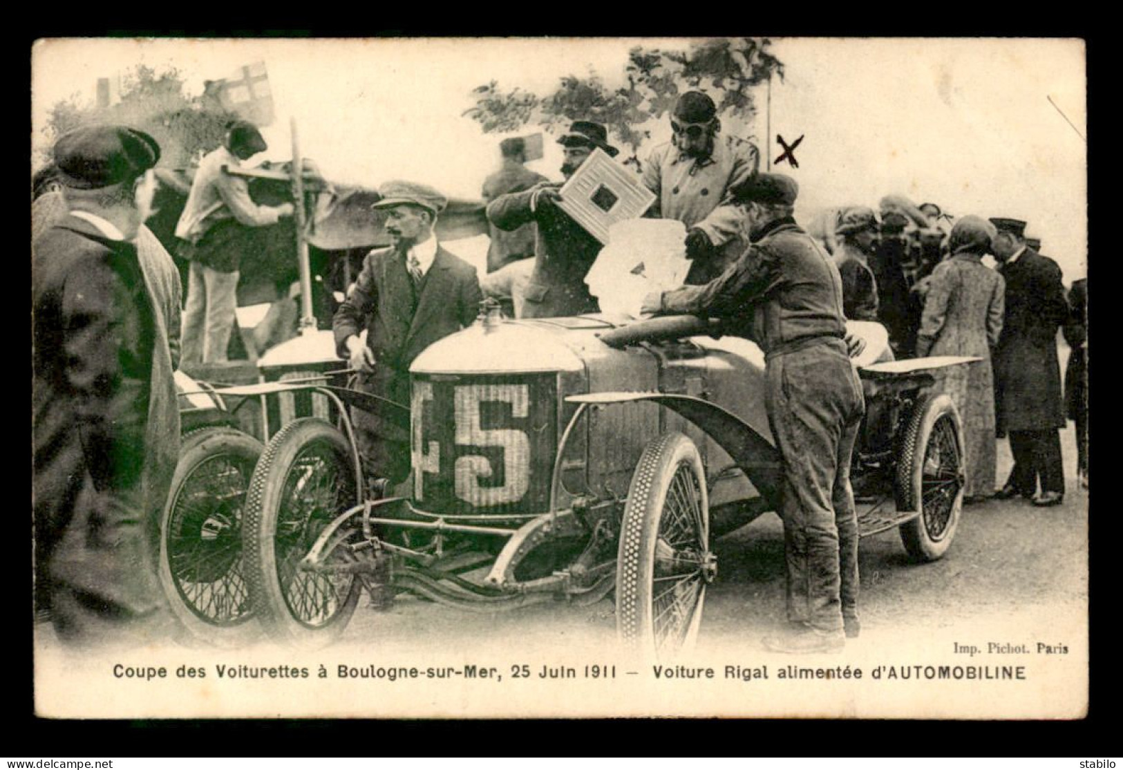 AUTOMOBILES - COUPE DES VOITURETTES A BOULOGNE-SUR-MER LE 20 JUIN 1911 - Other & Unclassified