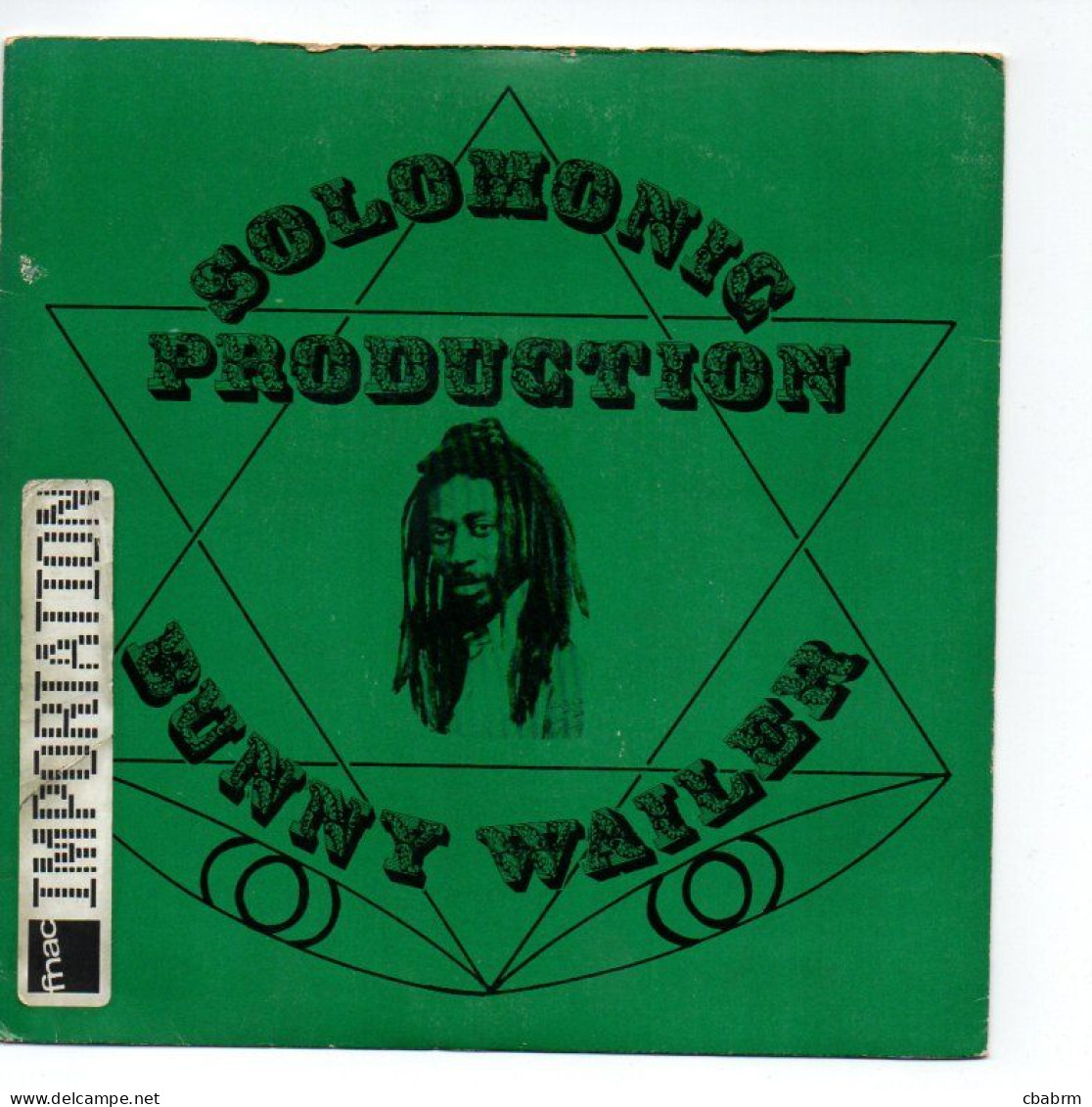 SP 45 TOURS BUNNY WAILER RISE AND SHINE 1981 UK Solomonic – SM-A1 - 7" - Reggae