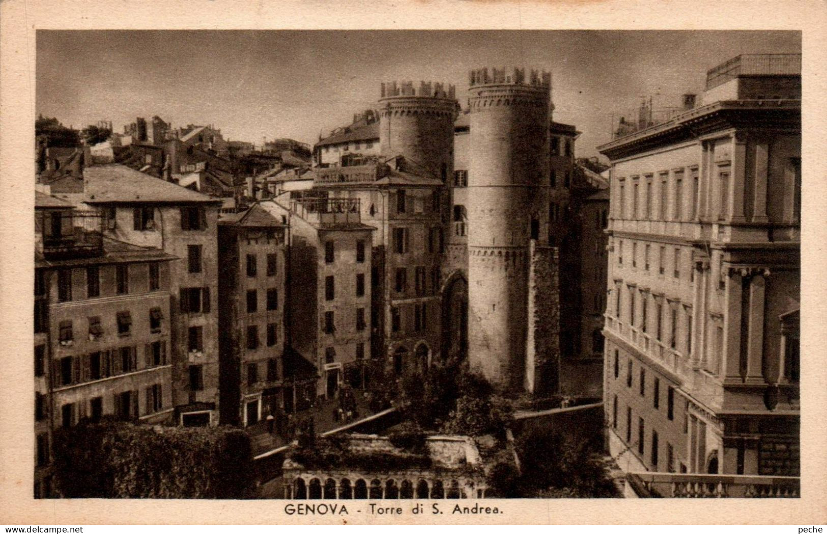 N°3053 W -cpa Genova -Torre Di S. Andrea- - Genova (Genoa)