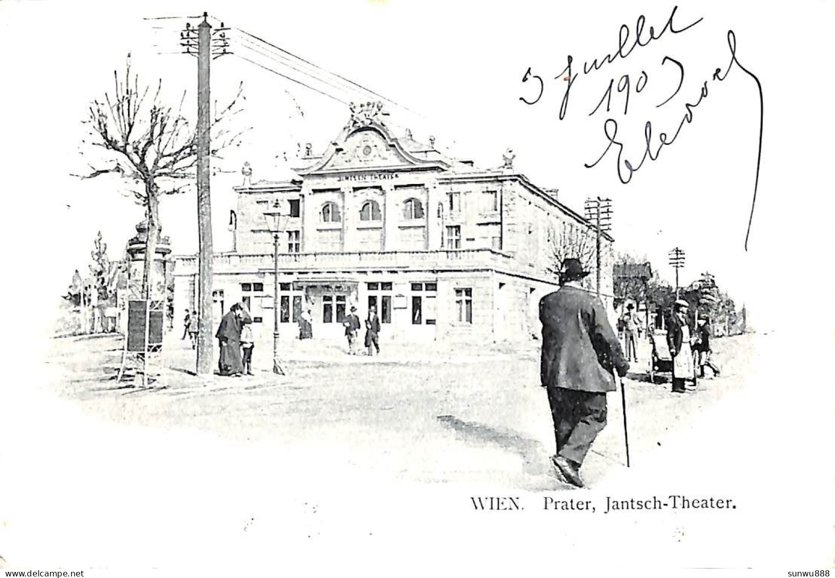 Wien - Prater, Jantsch-Theater (1903) - Wien Mitte