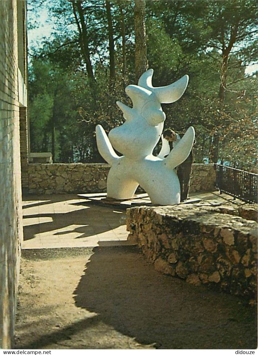 Art - Sculpture - Joan Miro - L'oiseau Lunaire - Fondation Maeght De Saint Paul - CPM - Voir Scans Recto-Verso - Sculptures