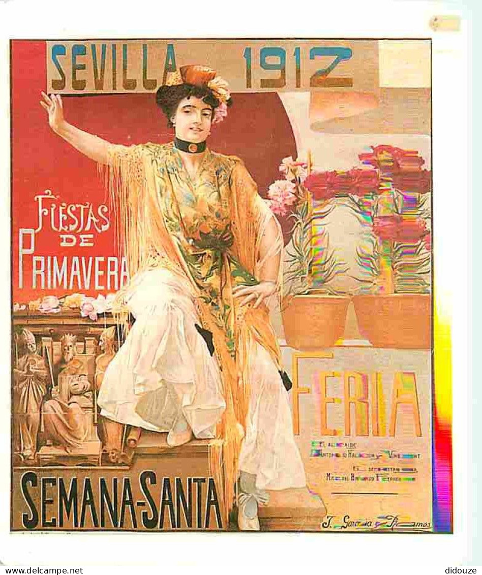 Publicite - Sevilla 1912 - Semana Santa - José Garcia Ramos - CPM - Voir Scans Recto-Verso - Advertising