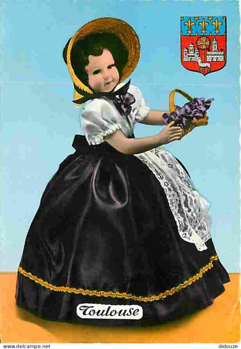 Jouets - Poupées - Poupée D'Horphin - Toulouse - Costume Régional - La Toulousaine - CPM - Voir Scans Recto-Verso - Spielzeug & Spiele