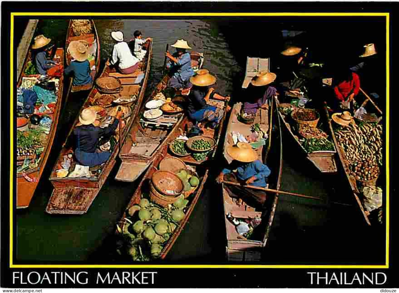 Marchés - Thailande - Marché Flottant - Marché Sur L'eau - CPM - Voir Scans Recto-Verso - Markets