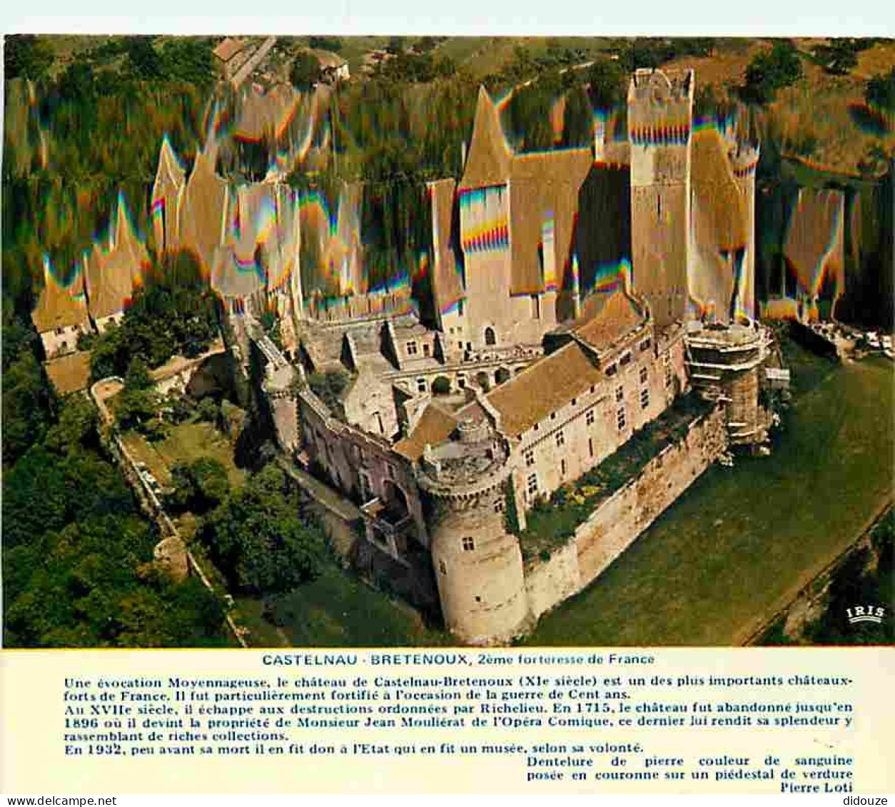 Chateaux - Château De Castelnou Bretenoux - Vue Aérienne - Lot - Carte Neuve - CPM - Voir Scans Recto-Verso - Castles