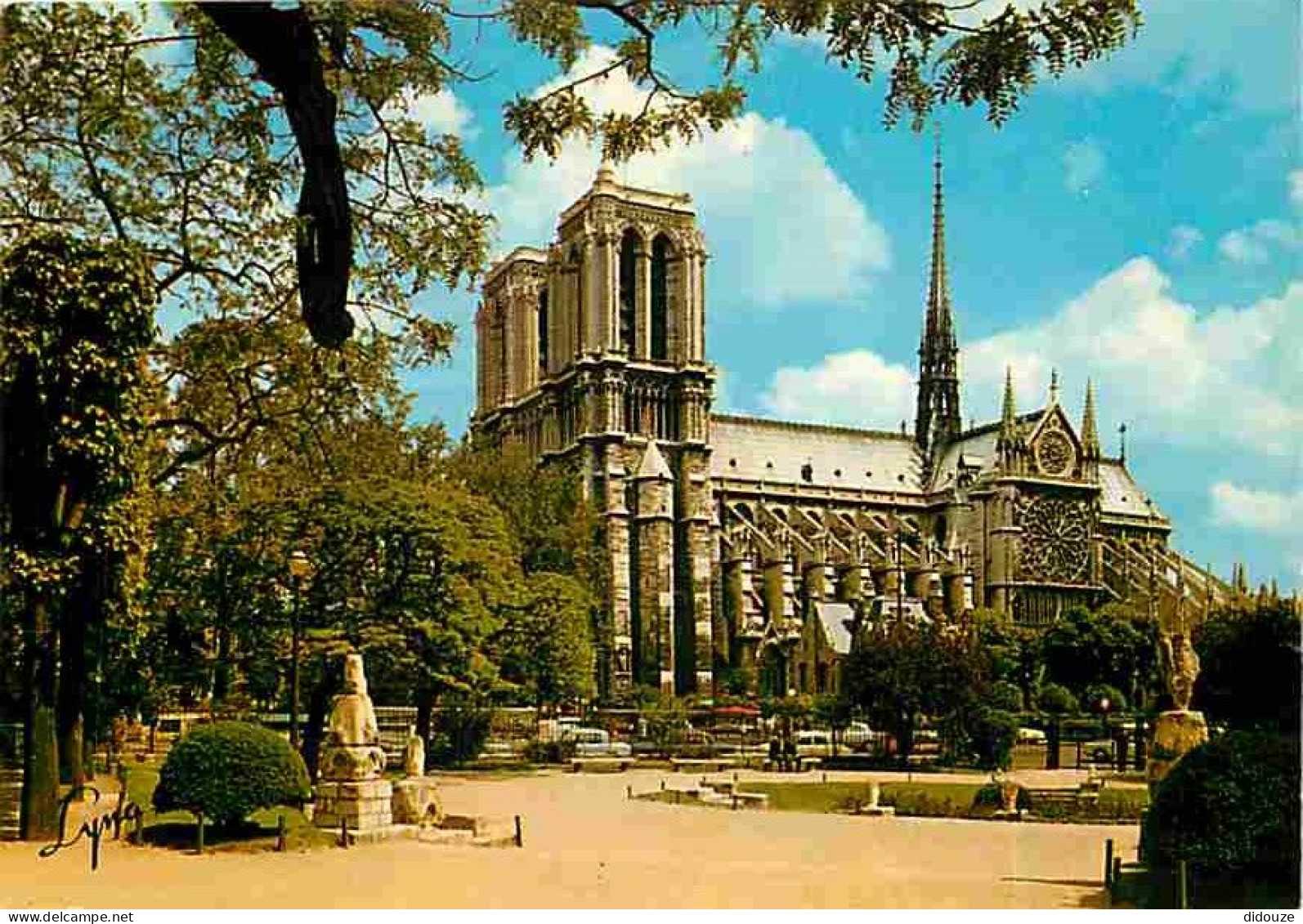 75 - Paris - Cathédrale Notre Dame - Le Square Viviani - Carte Neuve - CPM - Voir Scans Recto-Verso - Notre Dame De Paris