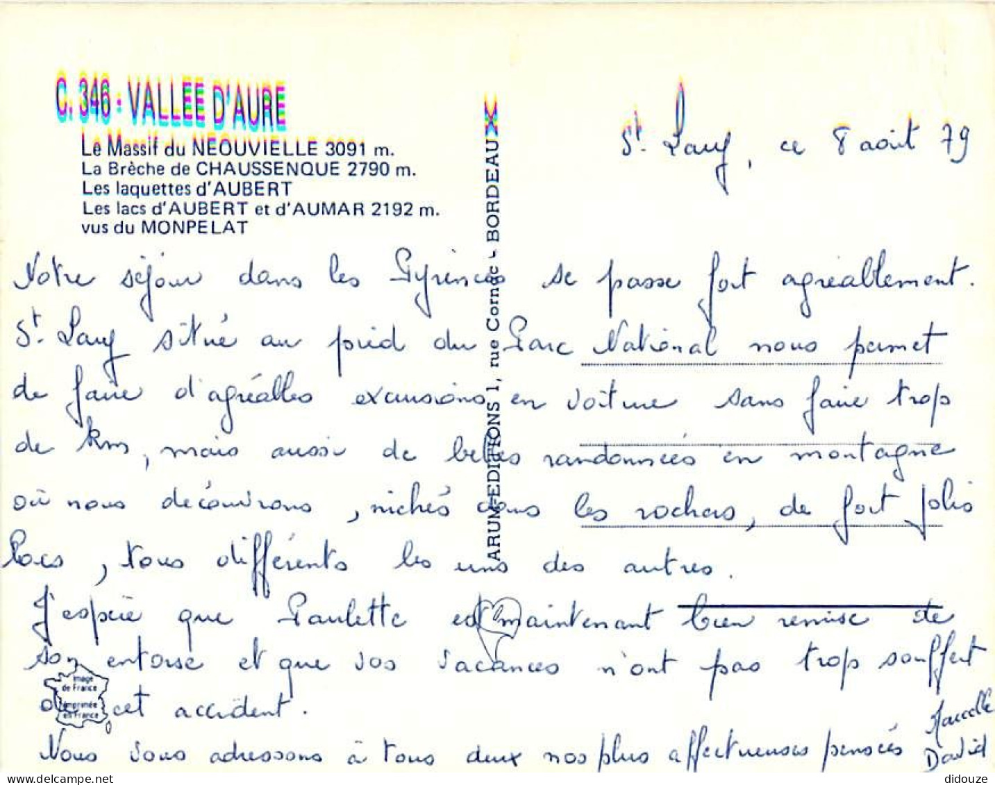 65 - Hautes Pyrénées - Vallée D'Aure - Massif Du Néouvielle - Brèche De Chaussenque - Laquettes D'Aubert - Lacs D'Aubert - Altri & Non Classificati